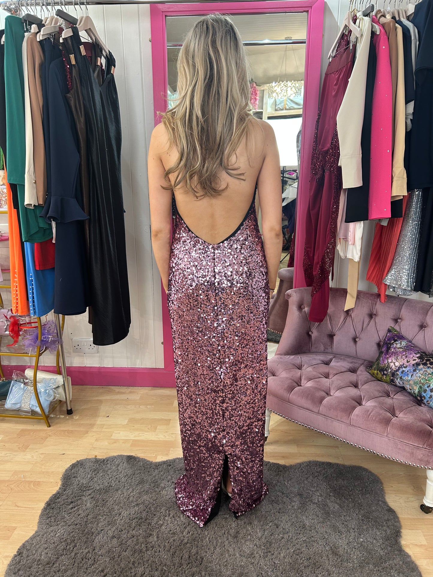 Iris maxi Halterneck