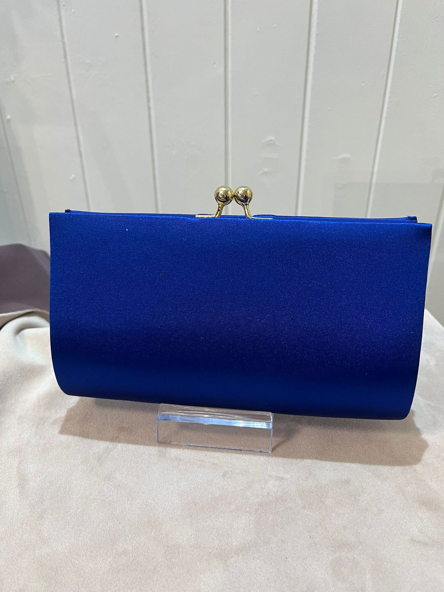 Navy Blue Clutch Bag