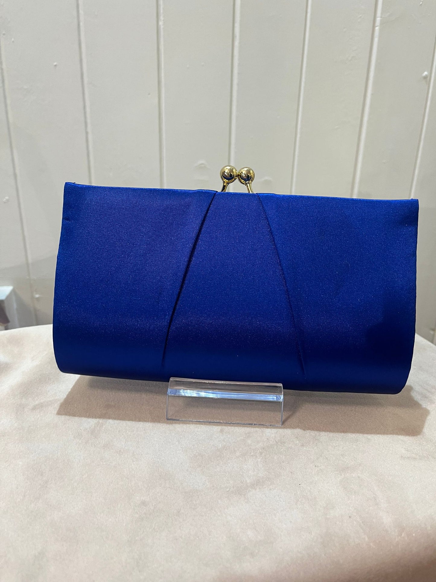Navy Blue Clutch Bag